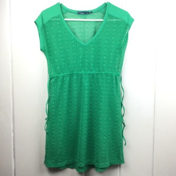 Prana Elliot Green Cover Up Dress - Size Medium - Picture 1 of 12